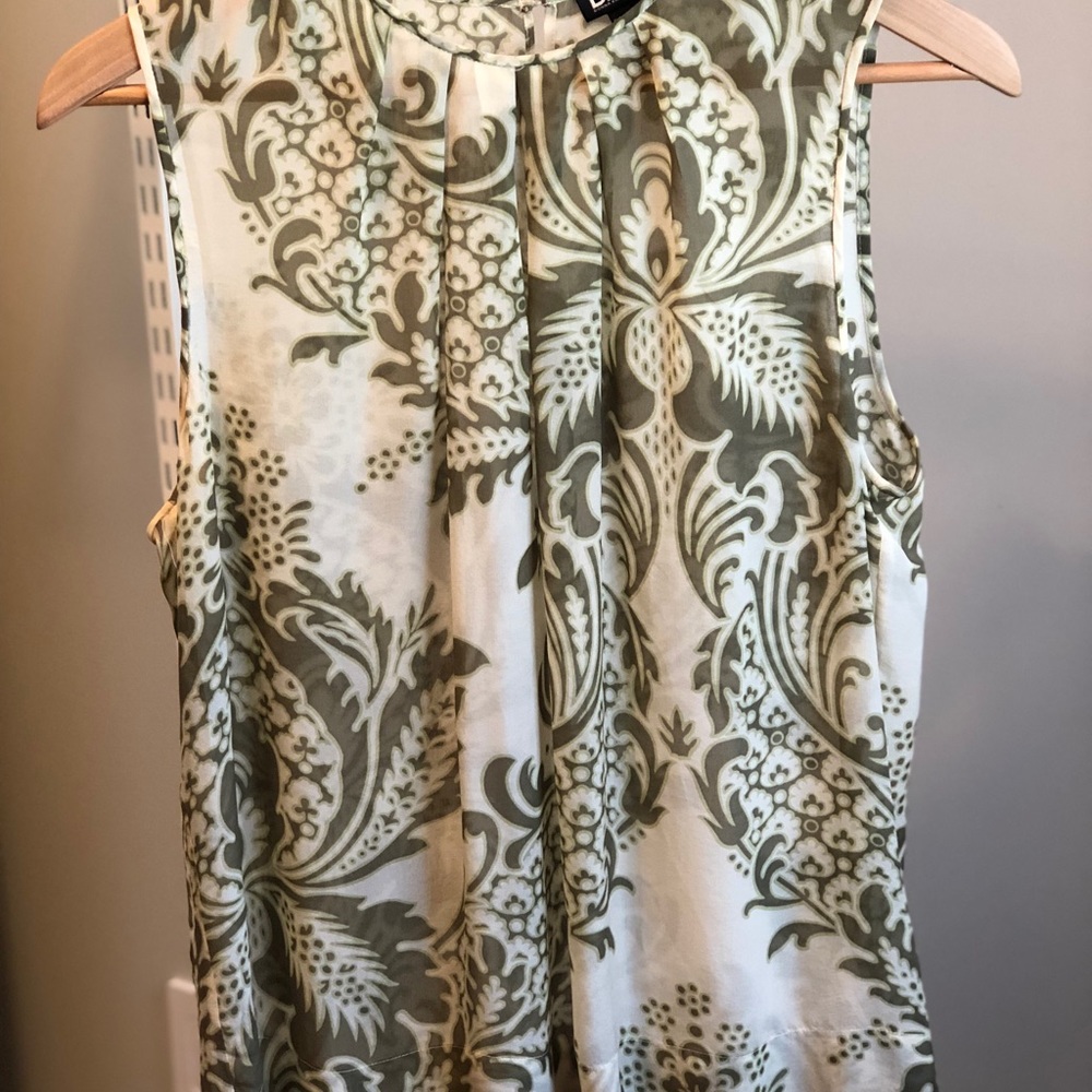 DKNY Silk Sleeveless Blouse